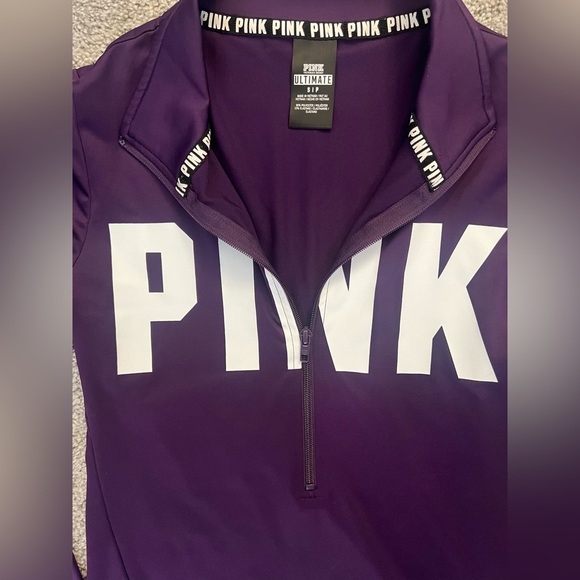 VS PINK - 💜 Purple Ultimate Half-Zip Pullover - Picture 3 of 5